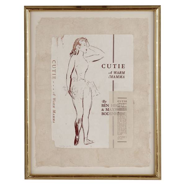 R. B. Kitaj – Cutie A Warm Mamma