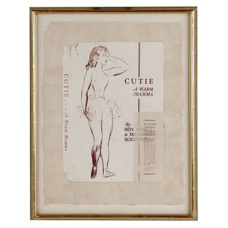 R. B. Kitaj – Cutie A Warm Mamma