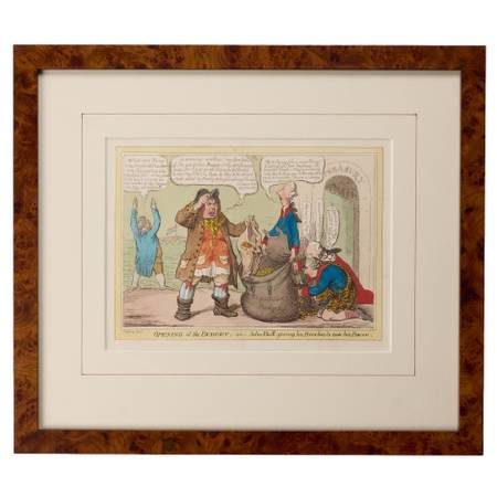 James Gillray – Opening of the budget