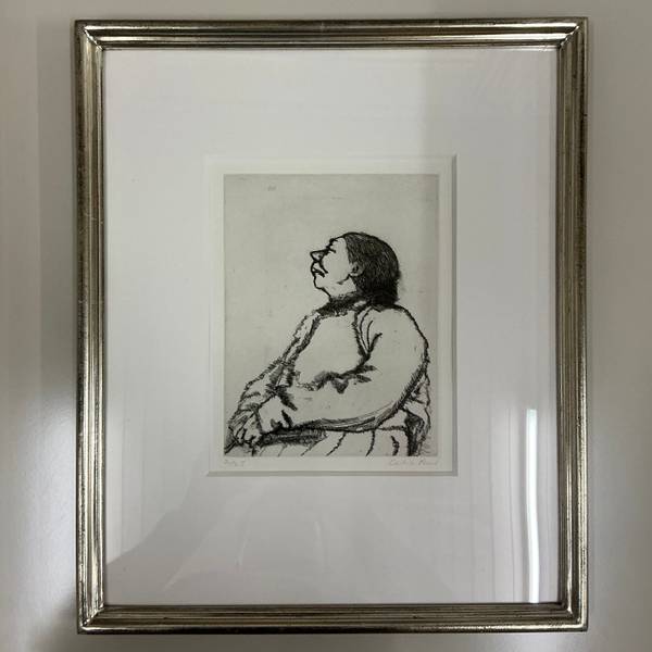 Celia Paul – Mother sitting, profile
