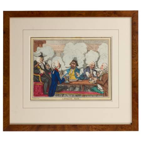 James Gillray – A smoking club