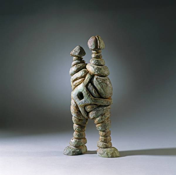 Jesper Neergaard – Marsh man, bronze sculpture