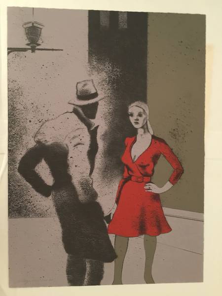 R. B. Kitaj – Sailor and woman